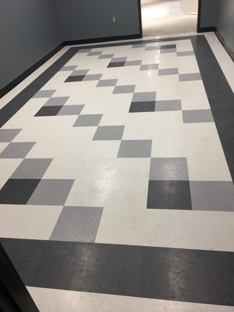 museum tile floor